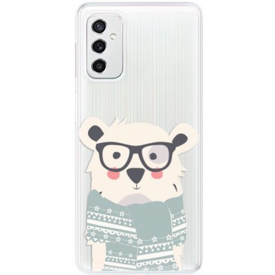 Pouzdro iSaprio - Bear with Scarf - Samsung Galaxy M52 5G