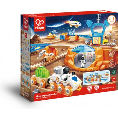Hape Vláčkodráha Sada Průzkum Marsu – Sleviste.cz