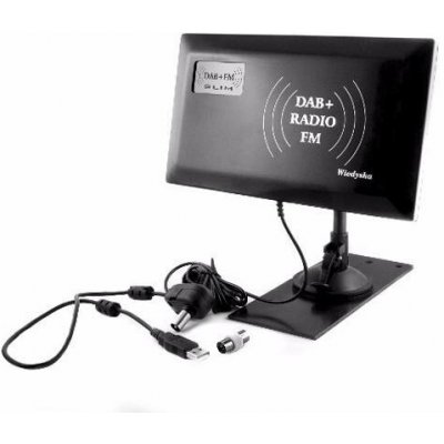 PS Antena pokojowa DAB+ FM Slim. – Sleviste.cz