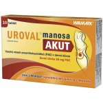 Uroval Manosa Akut 10 tablet – Hledejceny.cz