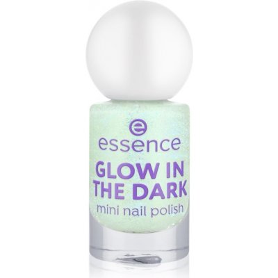 essence GLOW IN THE DARK lak na nehty mini odstín 01 5 ml – Hledejceny.cz