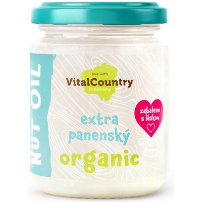 Vital Country Kokosový olej extra panenský 0,48 l – Zboží Dáma