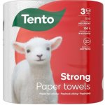 Tento Extra Strong kuchyňské papírové utěrky 3vrstvé 2× 17 m 2 role – Zboží Dáma