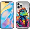 Pouzdro a kryt na mobilní telefon Apple mmCase na iPhone 12 Pro barevný dinosaurus