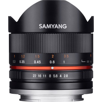 Samyang 8mm f/2.8 UMC Fish-eye II Canon M