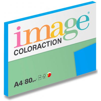 Papír Image Coloraction A4 80 g 100 Stockholm tmavá modrá DB49 – Zboží Dáma