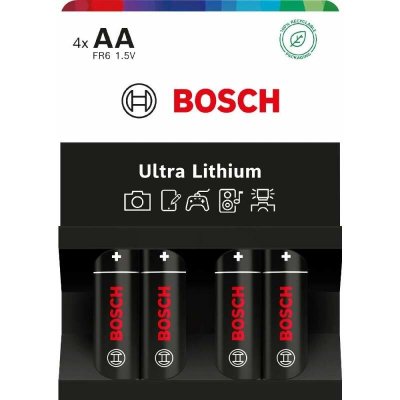 Bosch Ultra Lithium AA 4pack FR6UL4B/00 – Zboží Živě