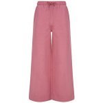 Wide Leg Dámské tepláky Růžová – Zboží Dáma
