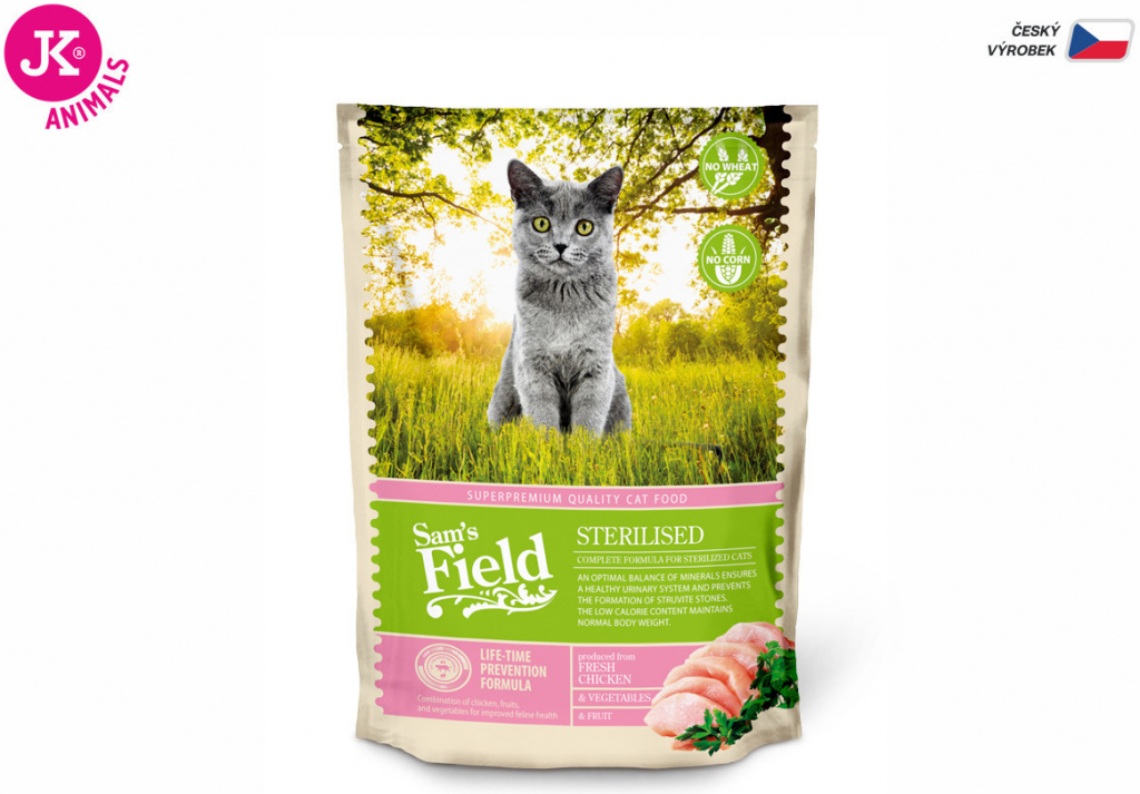 SAM´S FIELD Cat Sterilised 400 g