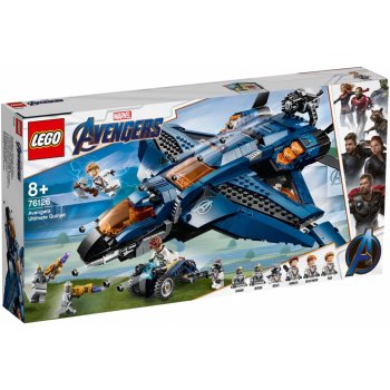 LEGO® Super Heroes 76126 Parádní tryskáč Avengerů