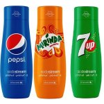 SodaStream Pepsi, Mirinda, 7up 3 x 440 ml – Hledejceny.cz