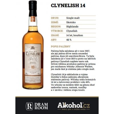 Clynelish 14y 46% 0,04 l (holá láhev) – Hledejceny.cz