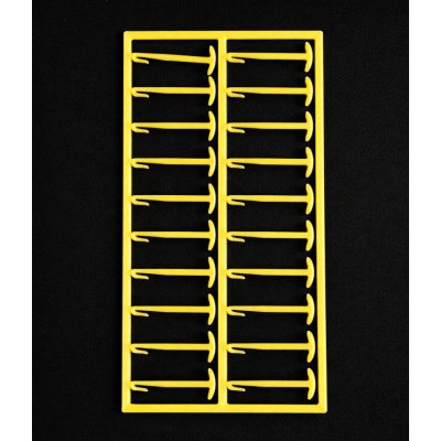 U Habakuka Jehlová zarážka na boilie 18 mm 40 ks Large Žlutá – Zboží Dáma