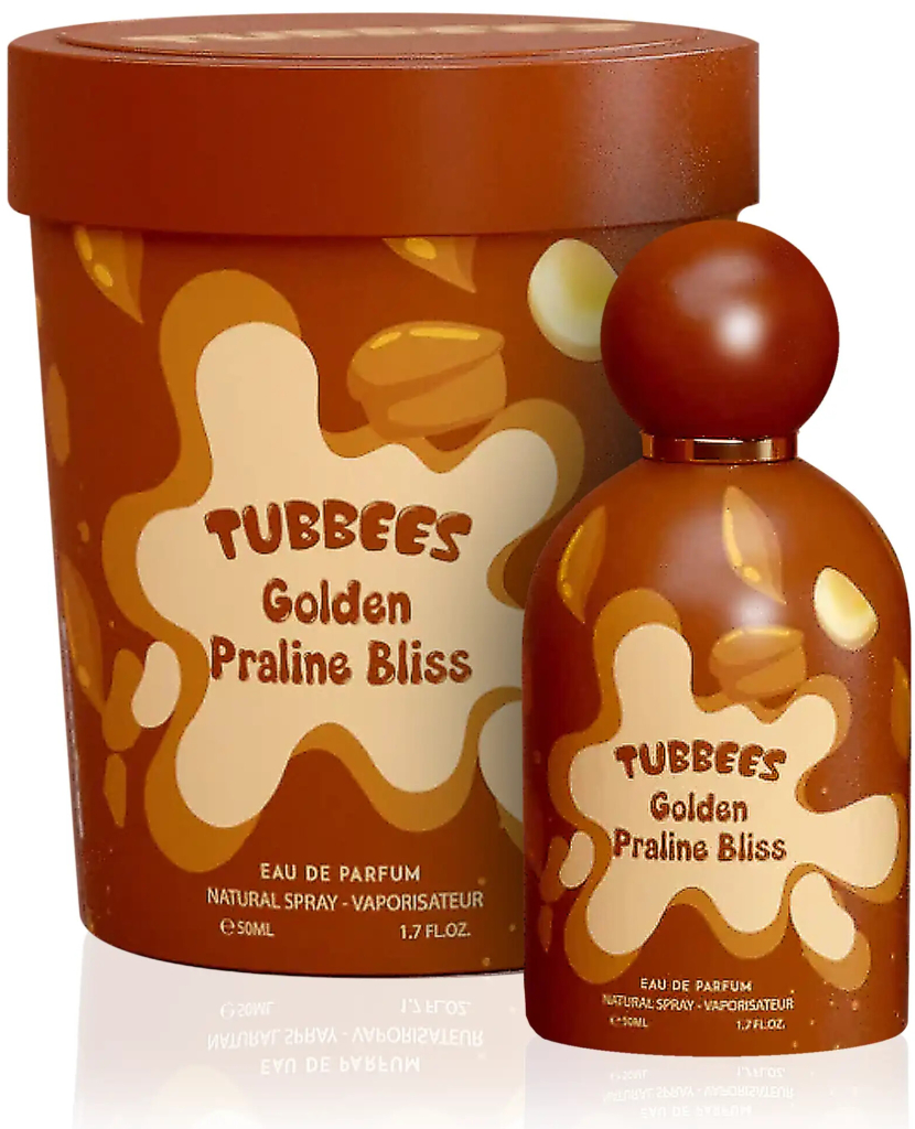 Tubbees Golden Praline Bliss parfémovaná voda unisex 50 ml