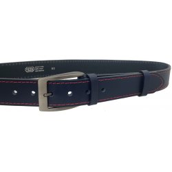 Penny Belts kožený opasek 504-1-CV-56 modrý