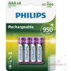 Baterie nabíjecí Philips AAA 950mAh 4ks R03B4A95/10