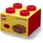 LEGO® Desk Drawer 4 červený – Hledejceny.cz