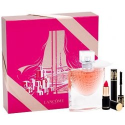 Lancôme la vie est belle pro ženy EDP 50 ml + rtěnka l´absolu rouge matte 1,6 g + řasenka hypnose noir hypnotic 2 ml dárková sada