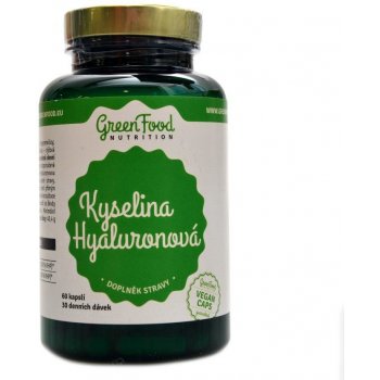 GreenFood Kyselina Hyaluronová 60 kapslí