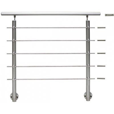 Treba Frewa Set zábradlí EG1, 1500 mm, nerezová ocel, boční montáž 130.08.0055 – Sleviste.cz