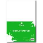 Kreslicí karton A4 bílý 180g 10 listů – Zboží Dáma