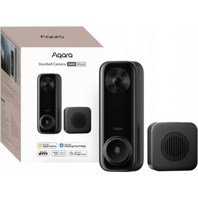 Aqara Doorbell Camera Hub G400 s kamerou a Hubem Homekit – Sleviste.cz
