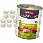 Animonda Gran Carno Adult hovězí a králík s bylinkami 800 g – Sleviste.cz