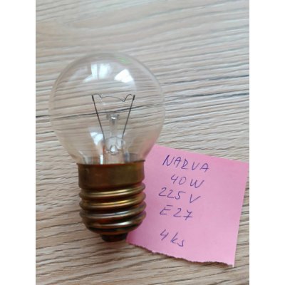 Danapo Žárovka E27 100W 60W 40W 25W 15W 7W Typ 8 – Zboží Mobilmania