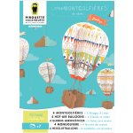 Pirouette Cacahouete Papírová kreativní sada pro děti Vyrob si horkovzdušný balón – Hledejceny.cz