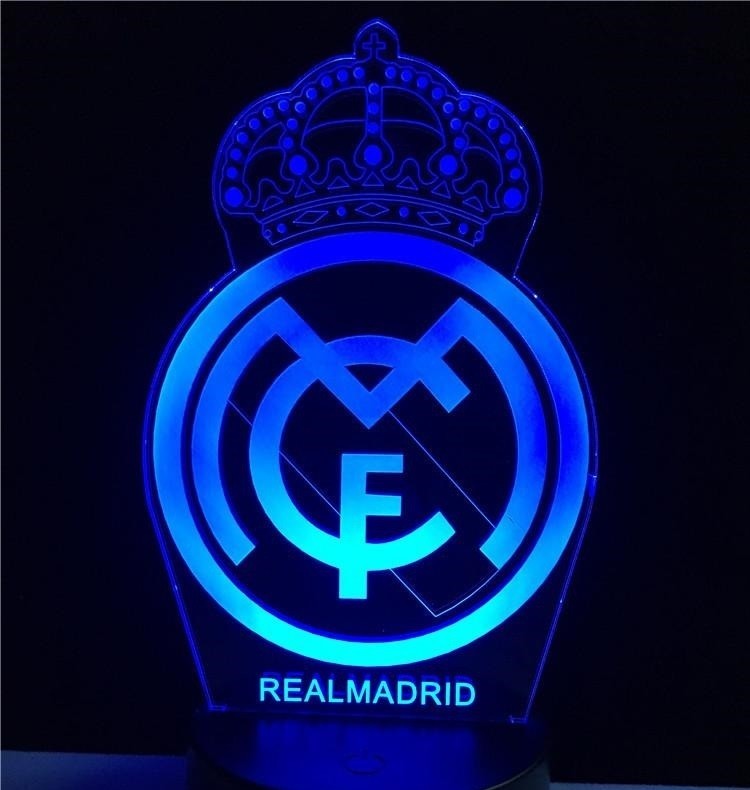Beling Dětská lampa Real Madrid 7 barevná S1101