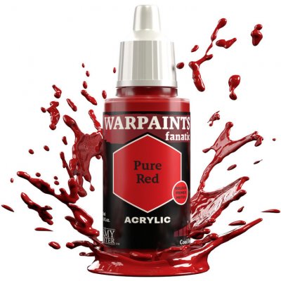 Army Painter: Warpaints Fanatic Pure Red 18ml – Zboží Dáma