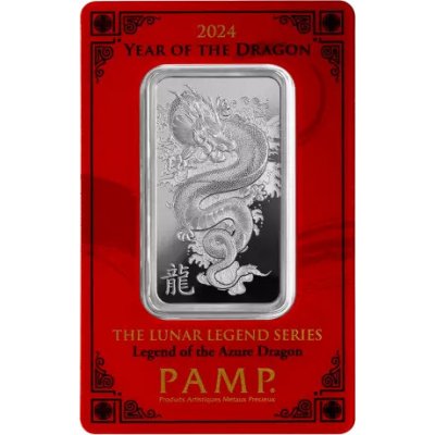 PAMP stříbrný slitek Rok Draka Lunar 1 oz