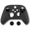Obal a kryt pro herní konzole Spartan Gear Controller Silicon Skin Cover and Thumb Grips - Black PS5