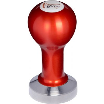 Buna Café Tamper kov červený, SP, nerez mat, plochý 51 mm – Zbozi.Blesk.cz