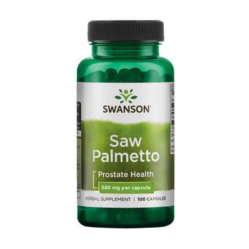 Swanson Saw Palmetto 540 mg 100 kapslí