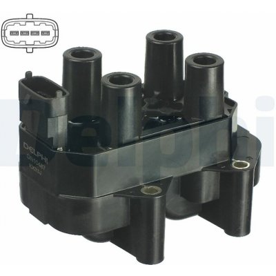 Zapalovací cívka DELPHI GN10487-12B1 (GN1048712B1) – Hledejceny.cz