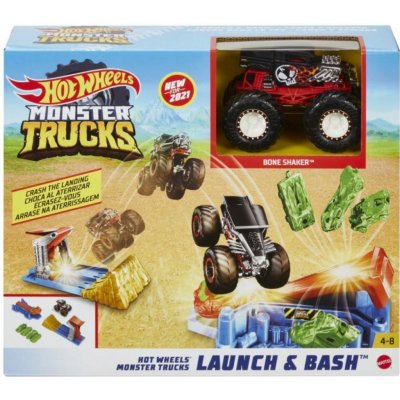 Mattel Hot Weels Monster Trucks Startuj a tref se GVK08 – Hledejceny.cz