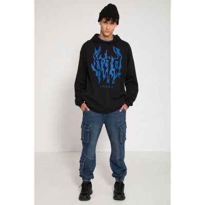 Reporter Young Chlapecké modré jogger džíny s kapsami a gumou v pase MODRÁ – Zboží Dáma