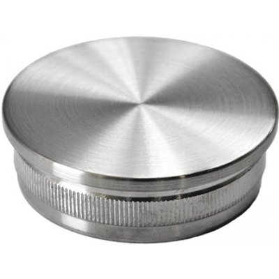Ukončení - zátka na trubku ø 42,4 mm, broušená nerez K320 / AISI316 – Hledejceny.cz