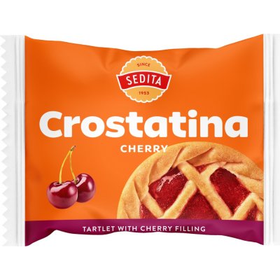 Sedita Crostatina Cherry s třešňovou náplní 40 g – Zboží Mobilmania