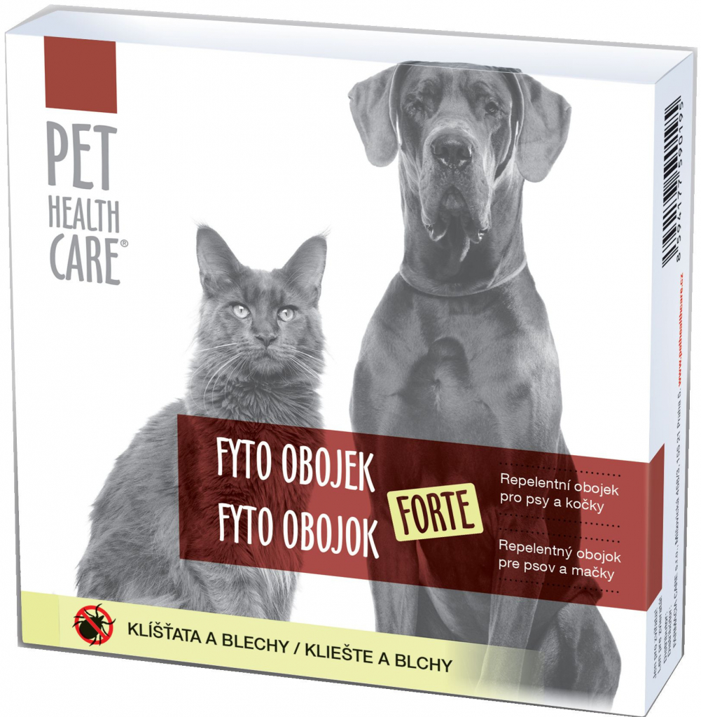 Pet Health Care Fyto Biocidní obojek pro psy a kočky 65 cm od 376 Kč -  Heureka.cz