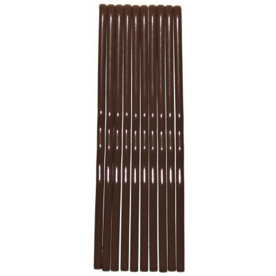 pérka velká mix hnědé 10 ks tmavě hnědá – Zboží Dáma