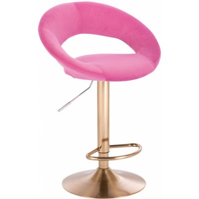 LuxuryForm Napoli Velur na zlatém talíři / růžová – Zboží Dáma