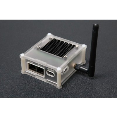 DFRobot Akrylové pouzdro s chladičem pro CM4 IoT Router Carrier Board Mini