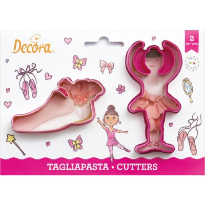 Decora Decora Sada vykrajovátek - balerína a balerínky – Hledejceny.cz