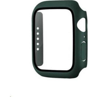 COTEetCI polykarbonátové pouzdro s ochranou displeje pro Apple Watch 7 45mm, zelená 25003-GR
