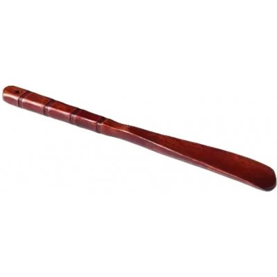 Amparo Miranda® Dřevěná obouvací lžíce 32cm, Barva tmavě hnědá – Zboží Mobilmania