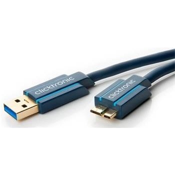 ClickTronic CLICK70123 USB 3.0 A-B micro, 1,8m