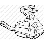 BOSAL BS 233-495 | Zboží Auto