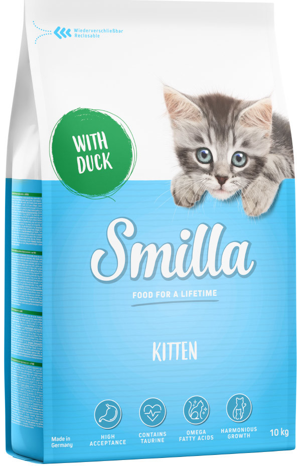 Smilla Kitten kachní 2 x 10 kg